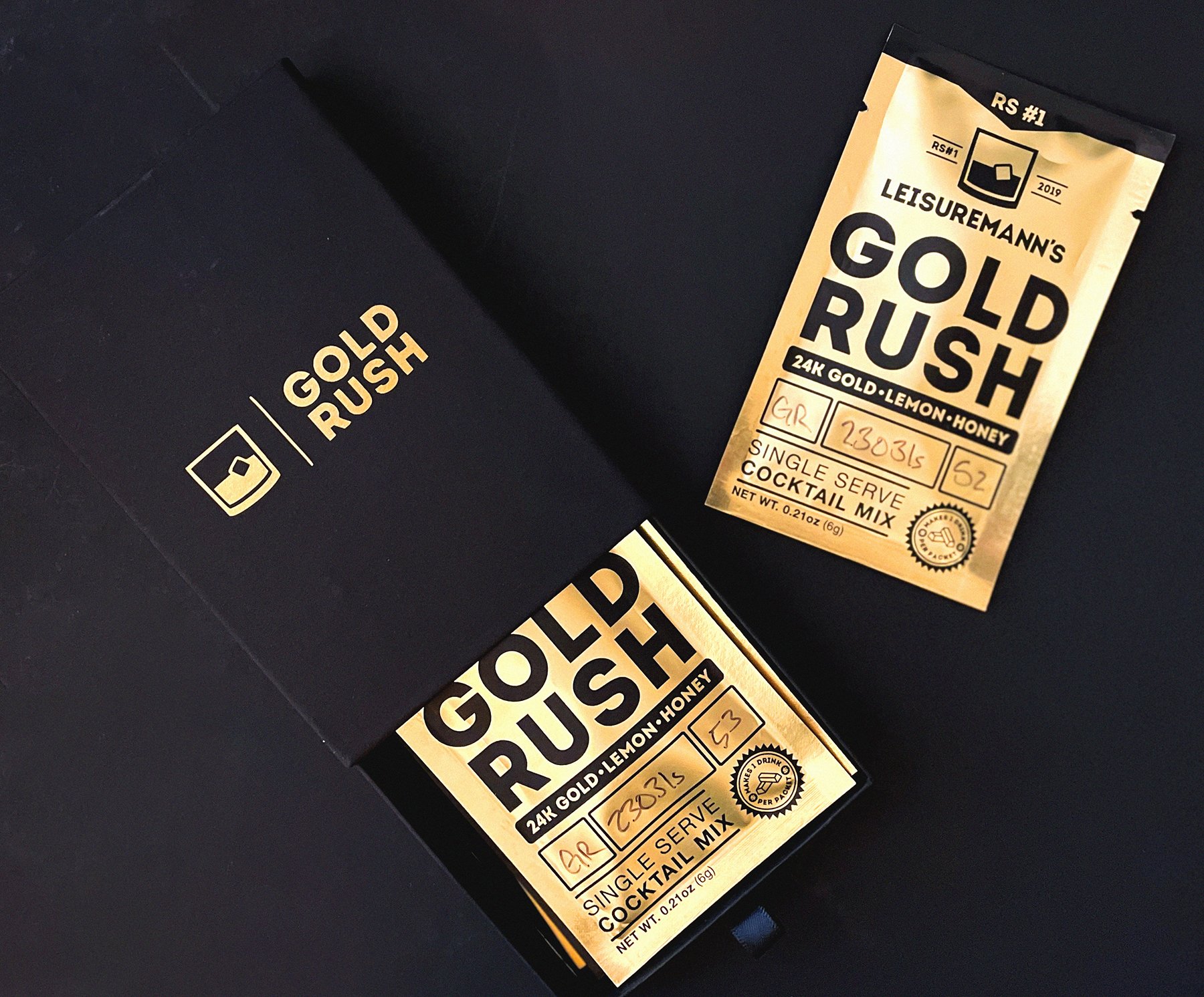 Leisuremann's Cocktail Mixes - Gold Rush